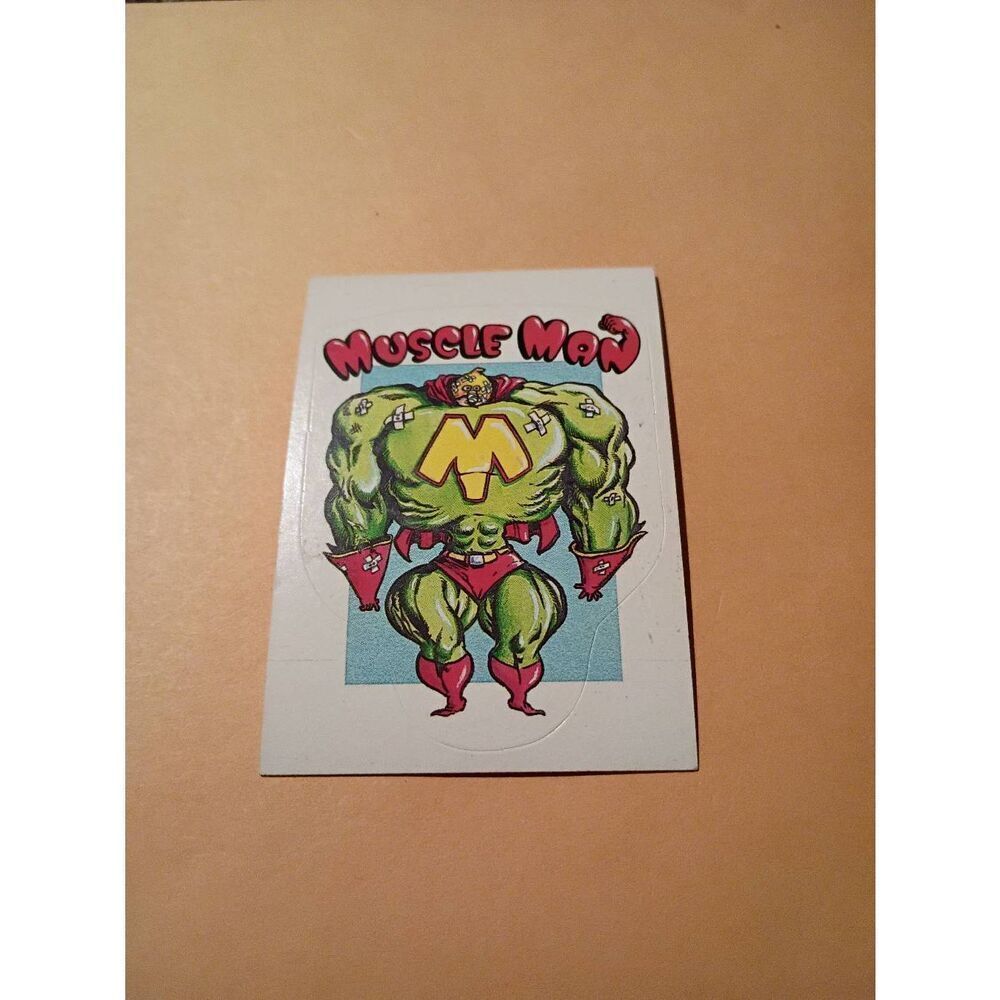 1983 General Mills Zero Heroes Trading Card Sticker Card Vintage #3